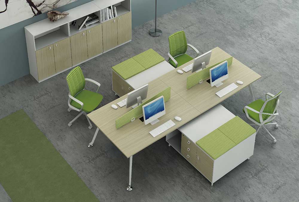 科技公司员工桌设计